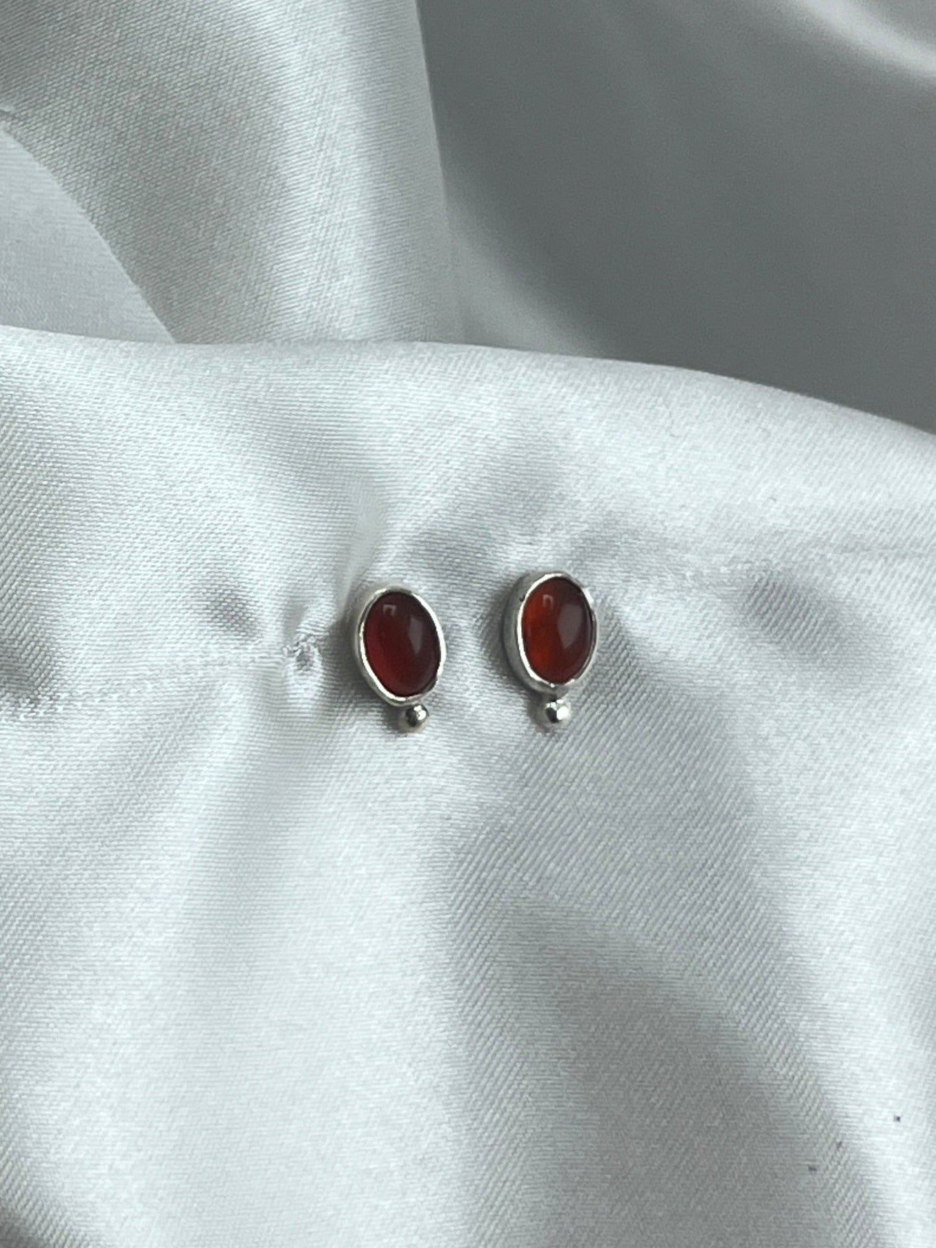 Carnelian Studs