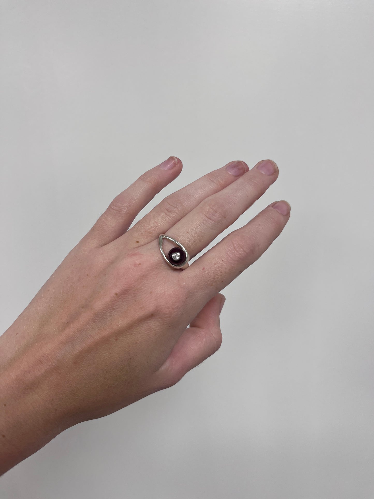Tally Ho Saddle Ring - Size US 9