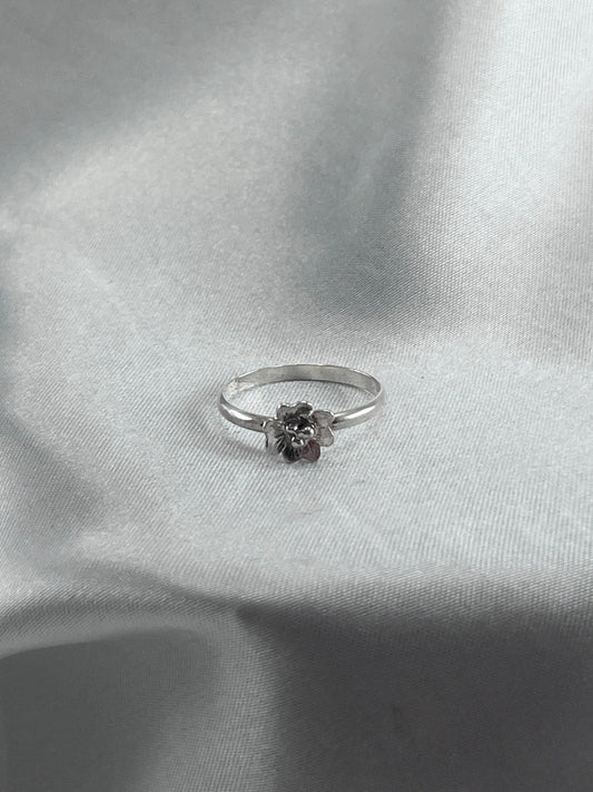 Floral Stacker Ring - Size US 7.5
